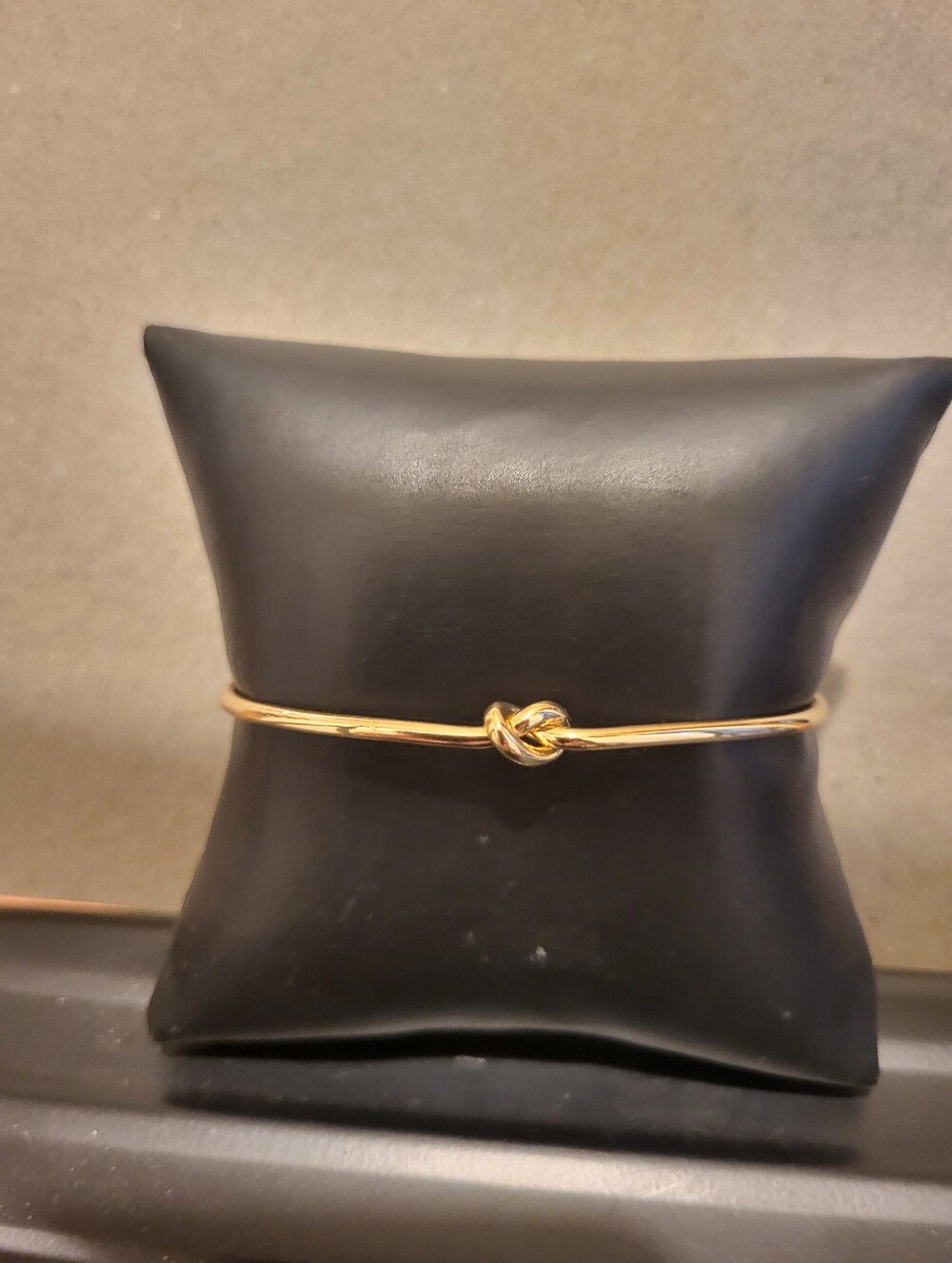 Gold Knot Bangle Bracelet - Women Jewelry